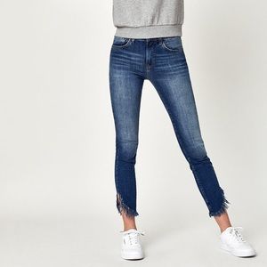 MAVI TESS SUPER SKINNY JEANS RIPPED VINTAGE